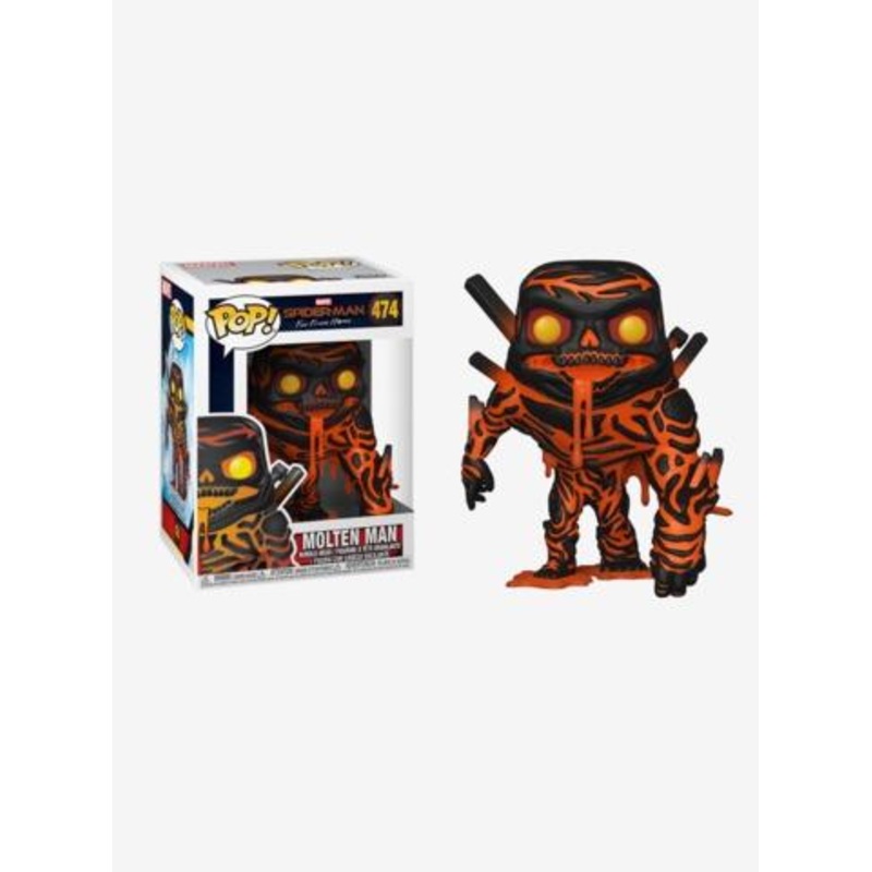 Funko Pop! Spider-Man Molten Man #474