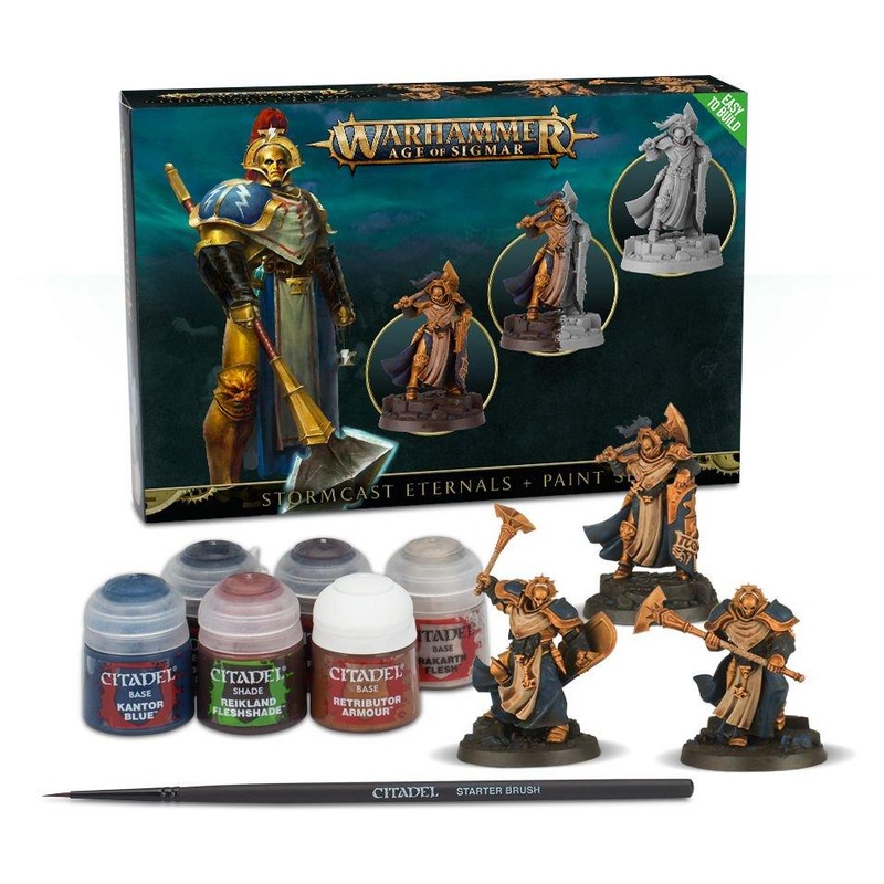 Stormcast Eternals and Paint Set