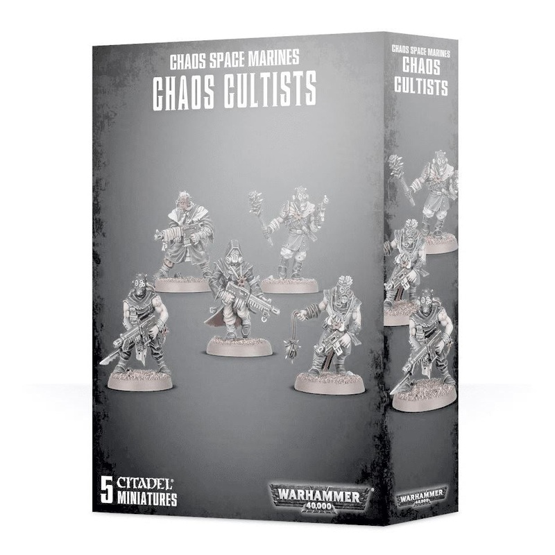 Warhammer 40k Chaos Cultists