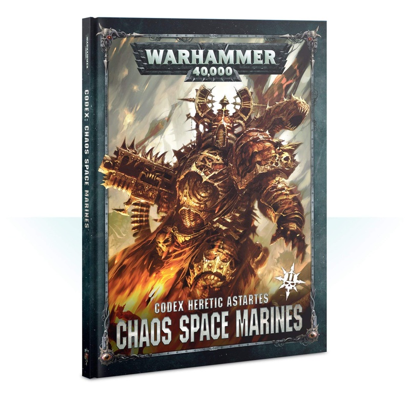 Warhammer 40K Codex: Hereticus Astartes Chaos Space Marines Second Edition