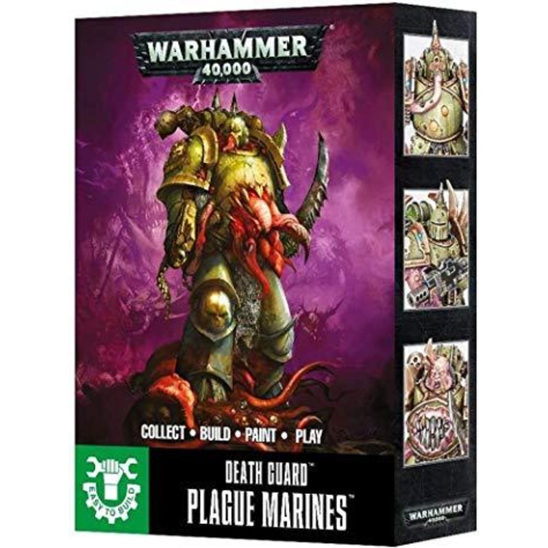 Warhammer 40k Death Guard Plague Marines (Easy to Build)