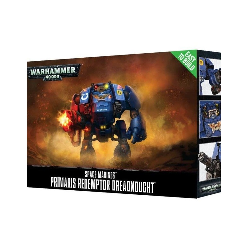 Warhammer 40k Space Marines Primaris Redemptor Dreadnought (Easy to Build)