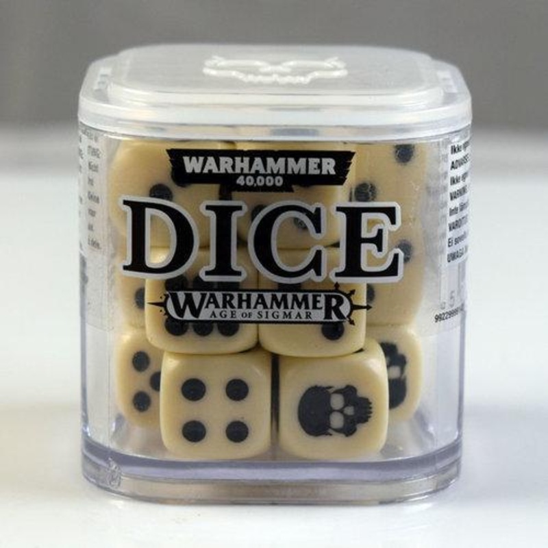 Warhammer Dice Cube: Bone (20)