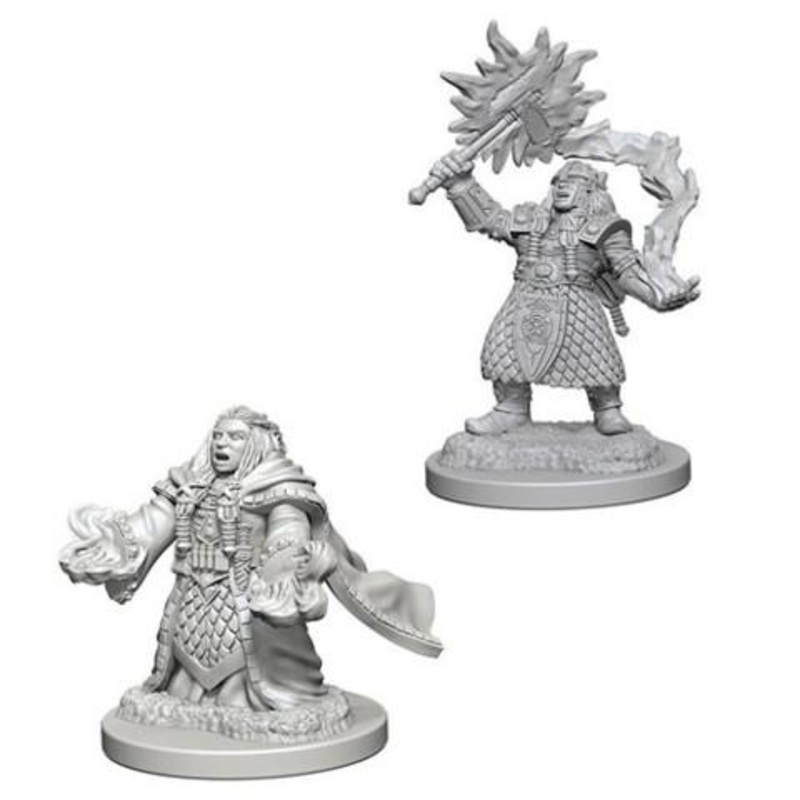 Dungeons & Dragons: Nolzur’s Marvelous Unpainted Miniatures – Dwarf Female Cleric
