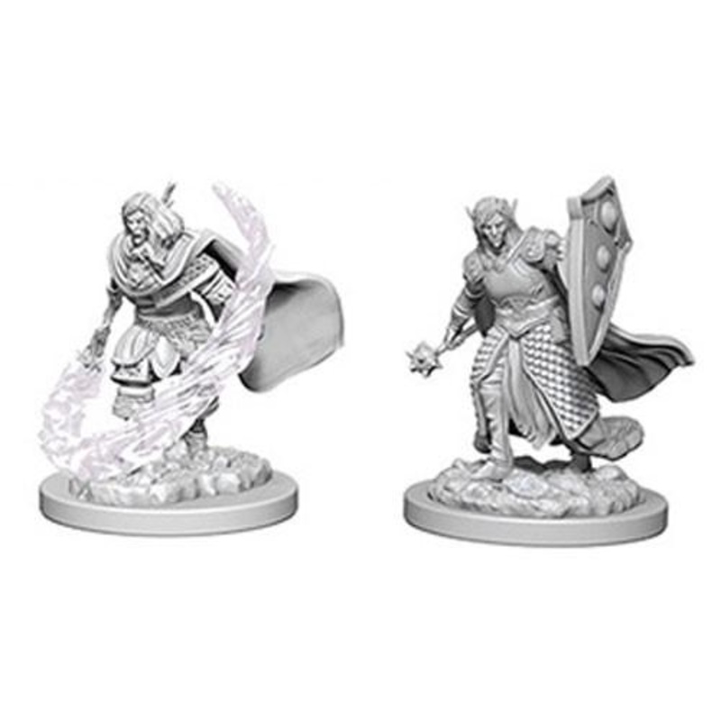 Dungeons & Dragons: Nolzur’s Marvelous Unpainted Miniatures – Elf Male Cleric (2)