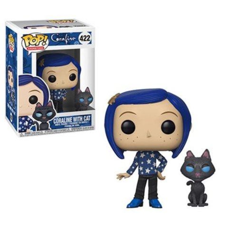 Funko Pop! Coraline Coraline with Cat Buddy #422
