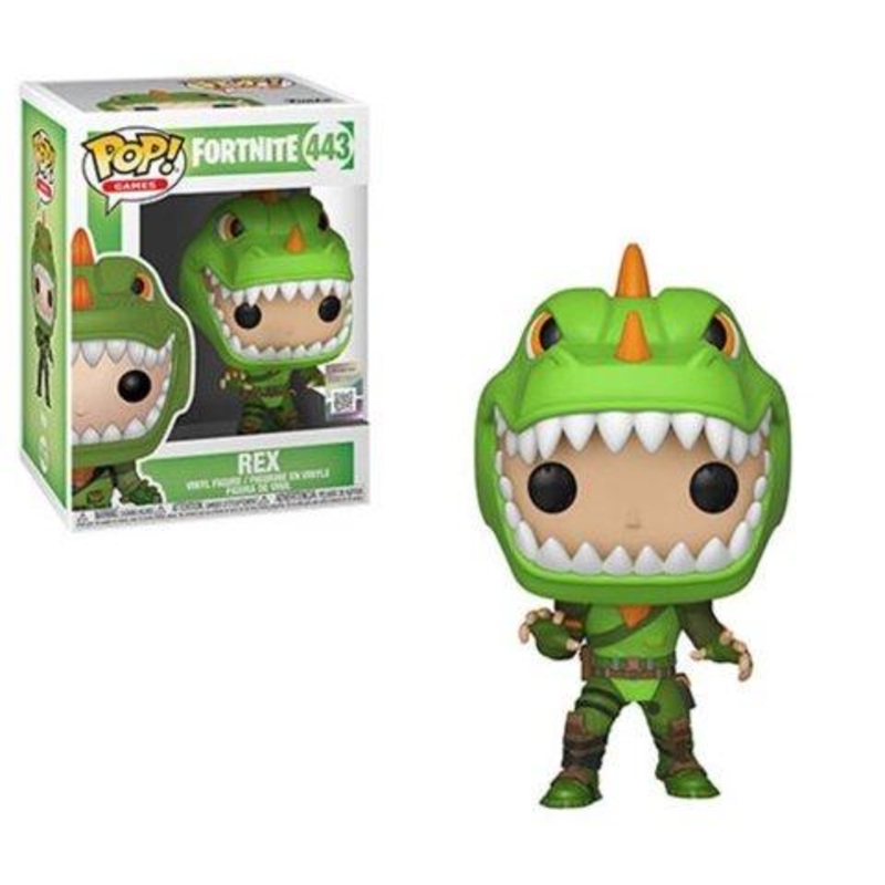 Funko Pop! Fortnite Rex #443|New|Shelf Wear|Box Damage