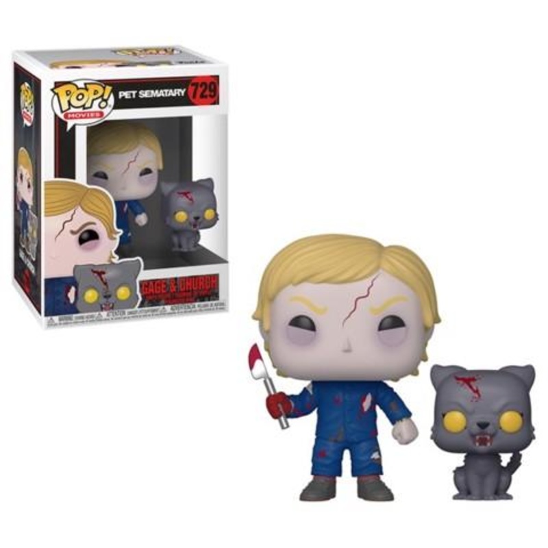Funko Pop! Pet Semetery Undead Gage and Church #729