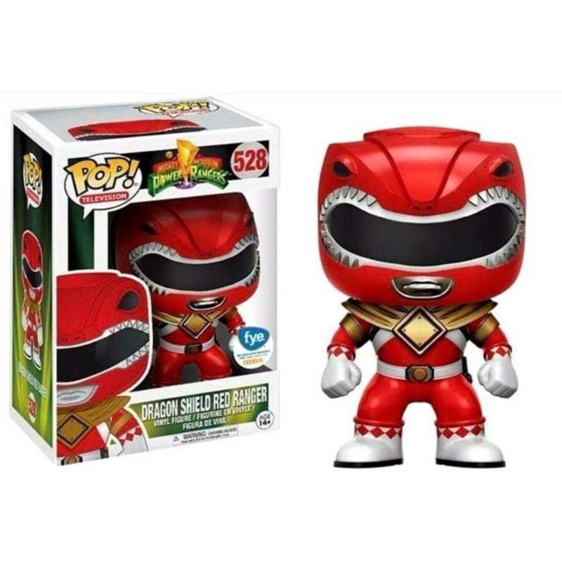 Funko Pop! Power Rangers Dragon Shield Red Ranger Exclusive #528
