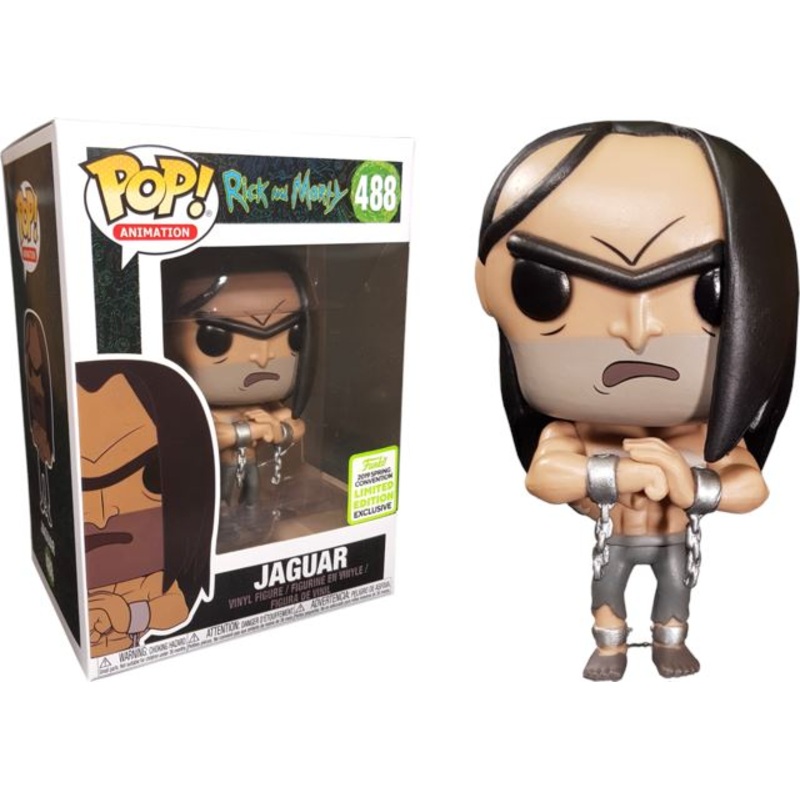 Funko Pop! Rick and Morty Jaguar Spring Convention Exclusive #488