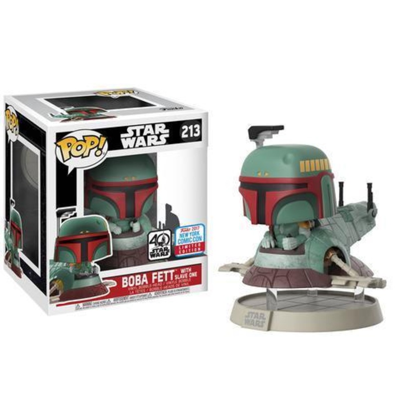 Funko Pop! Star Wars Boba Fett w/ Slave 1 Fall Exclusive #213