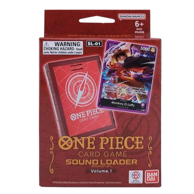 One Piece TCG Sound Loader Money D Luffy Volume 1 (SL-01)