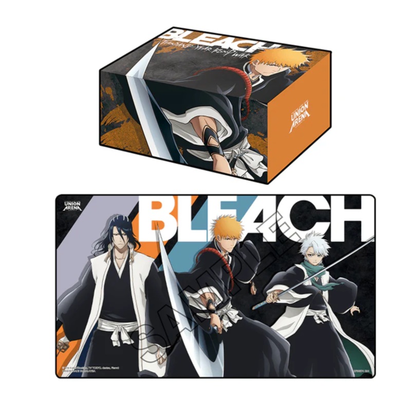 Union Arena Bleach Playmat and Half Storage Box Set