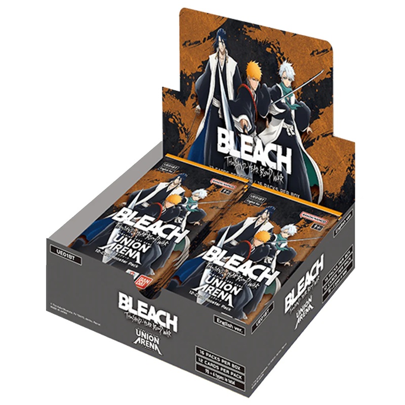 Union Arena Bleach Thousand Year Blood War (English) Booster Box (16  Booster Packs)
