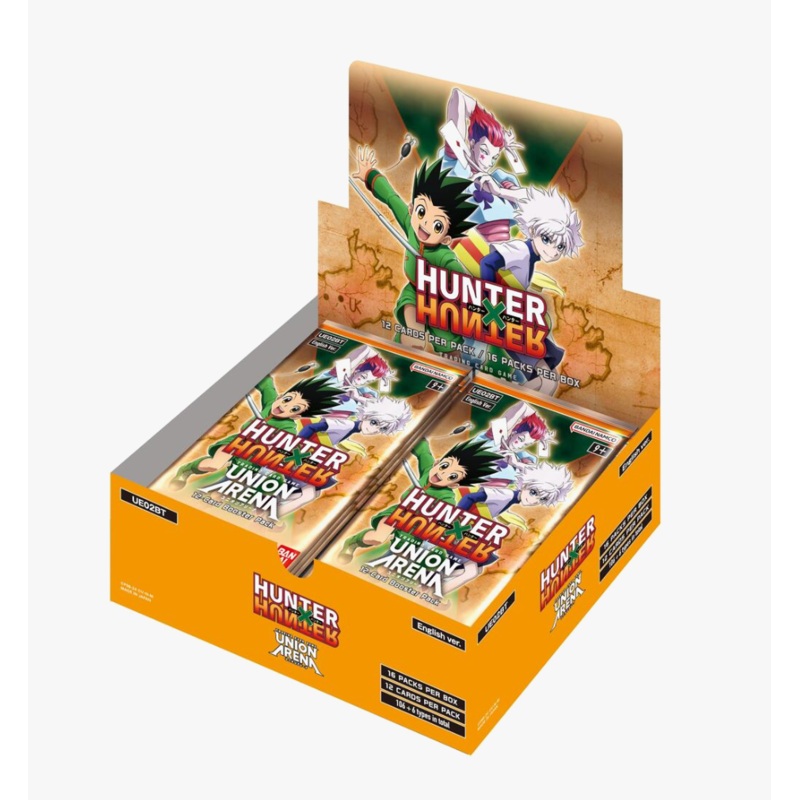 Union Arena Hunter X Hunter (English) Booster Box (16 Booster Packs)