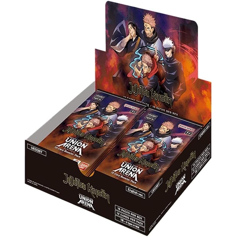 Union Arena Jujutsu Kaisen (English) Booster Box (16  Booster Packs)