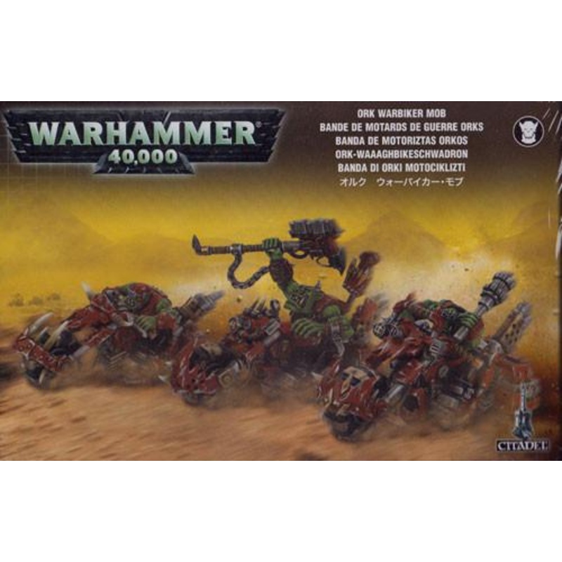 Warhammer 40k Ork Warbiker Mob