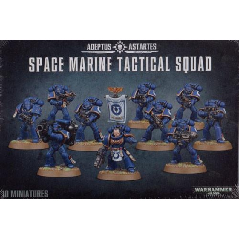 Warhammer 40k Space Marines Tactical Squad