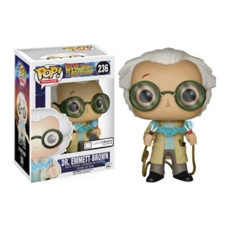Back to the Future Dr. Emmett Brown Exclusive Funko Pop! #236