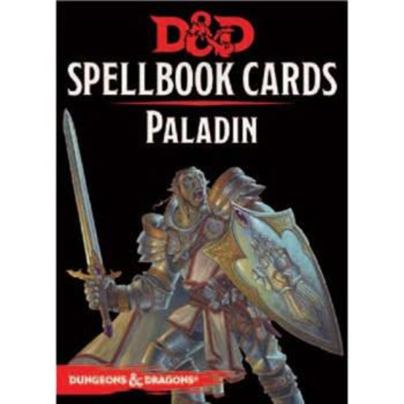 Dungeons & Dragons 5th Edition RPG: Spellbook Cards – Paladin