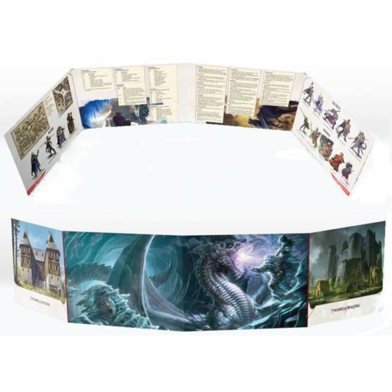 Dungeons & Dragons 5th Edition RPG: Tyranny of the Dragons DM Screen