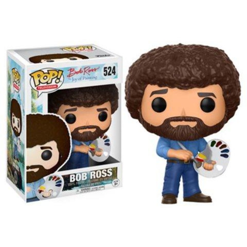 Funko Pop! Bob Ross #524|New|Shelf Wear|Light Box Damage|Box Damage