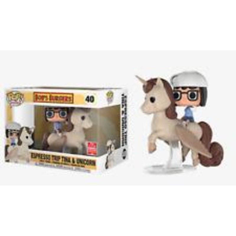 Funko Pop! Bob’s Burgers Espresso Trip Tina and Unicorn Summer Convention Exclusive #40