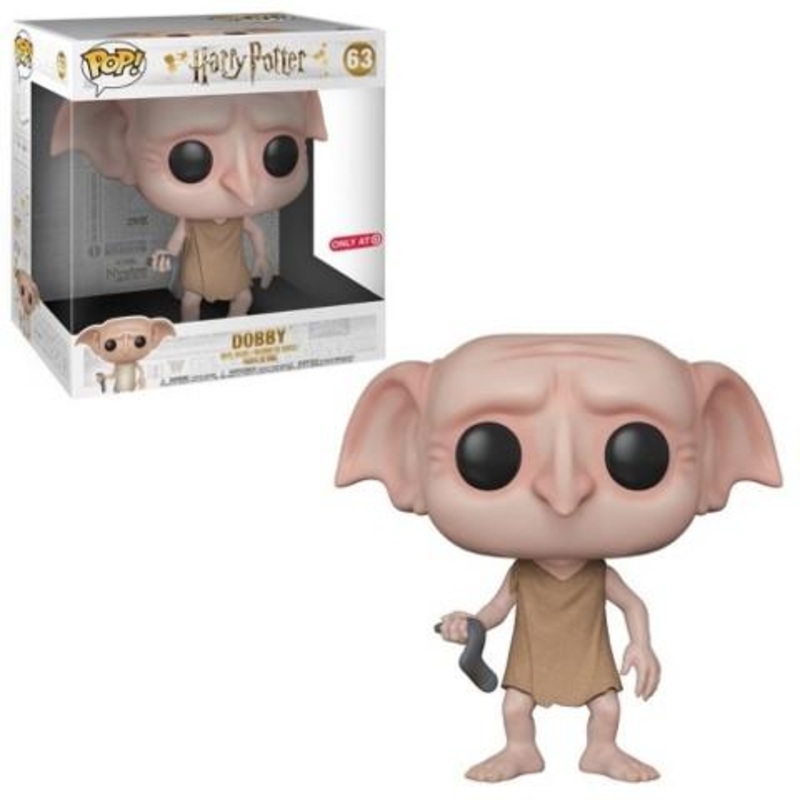 Funko Pop! Harry Potter Dobby 10 Inch Exclusive #63 (Additional Shipping Fees Apply)