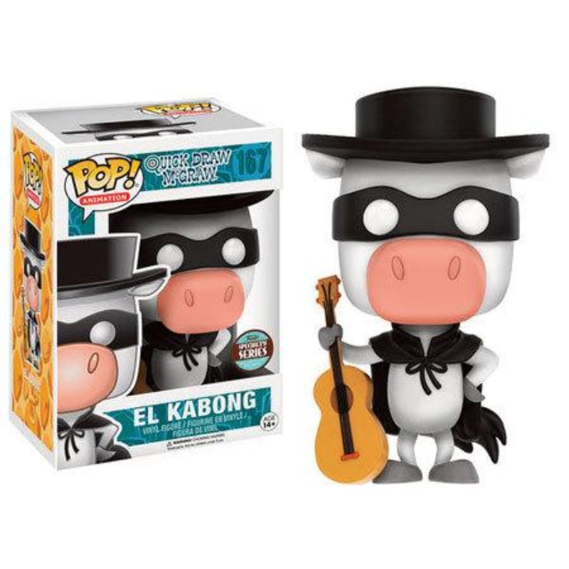 Funko Pop! Quick Draw McGraw El Kabong Specialty Series #167