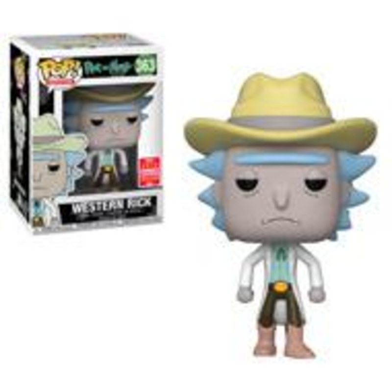 Funko Pop! Rick and Morty Western Rick Summer Convention Exclusive #363