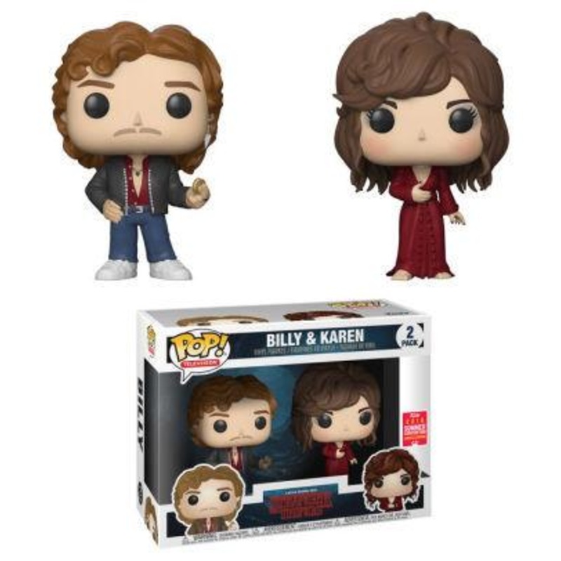 Funko Pop! Stranger Things Billy & Karen 2 Pack Summer Convention Exclusive