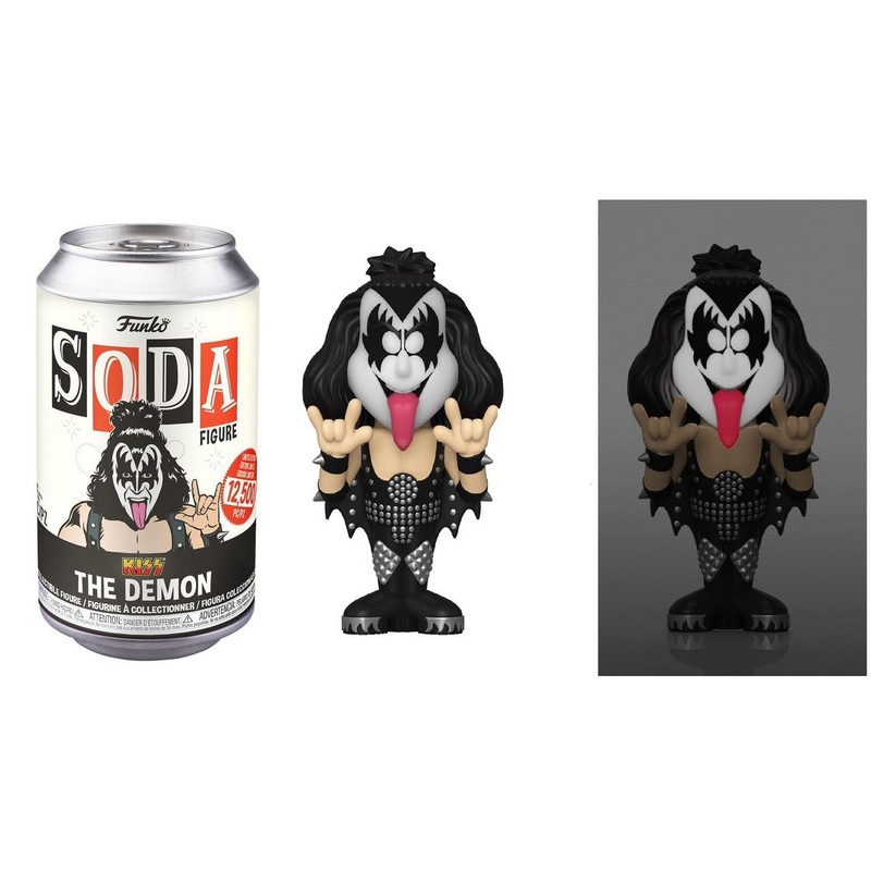 Funko Vinyl Soda The Demon Kiss Gene Simmons with Possible Chase