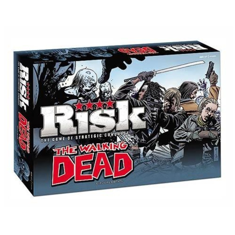 The Walking Dead Comic Survival Edition Risk Board Game