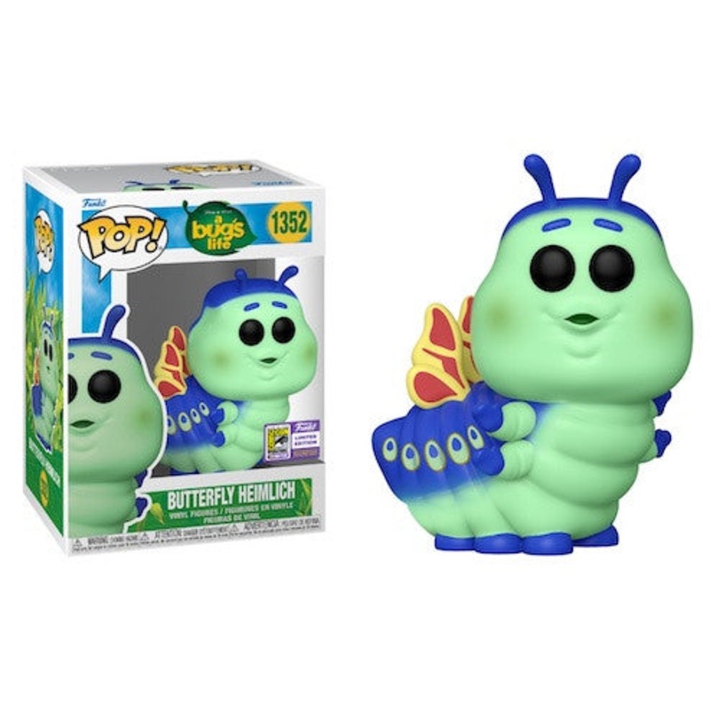 Funko Pop! Disney A Bug’s Life Butterfly Heimlich Official Sticker Exclusive #1352