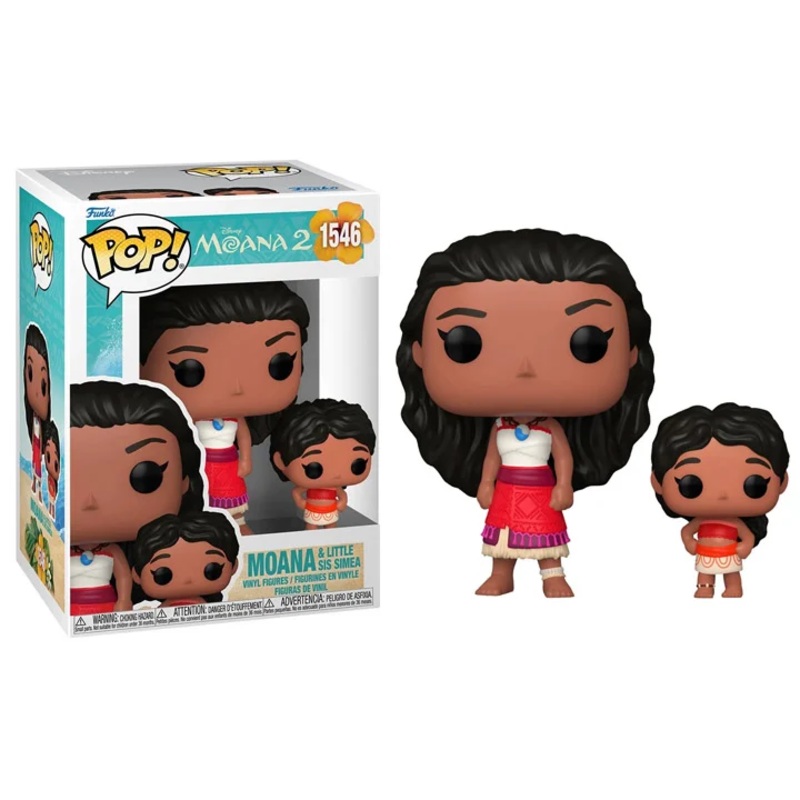 Funko Pop! Disney Moana 2 Moana & Little Sis Simea