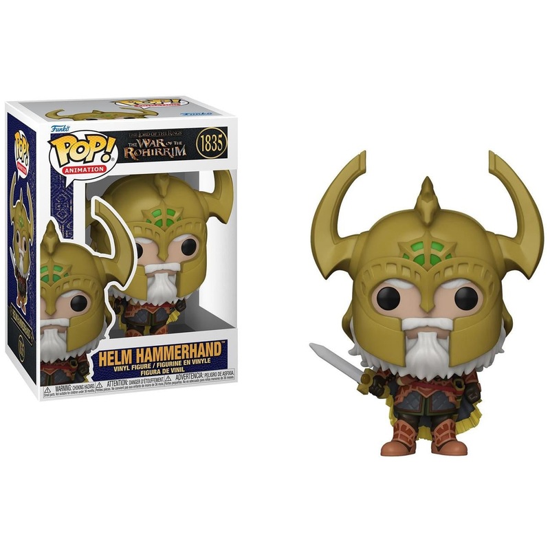 Funko Pop! Lords of the Rings War of the Rohirrim Helm Hammerhand #1835