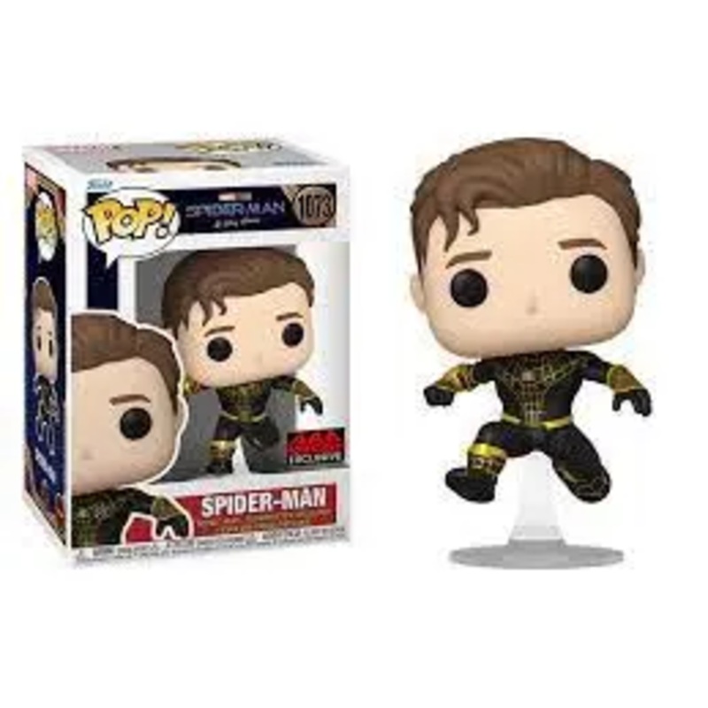 Funko Pop! Spider-Man No Way Home Spider-Man (Unmasked) AAA Anime Exclusive #1073
