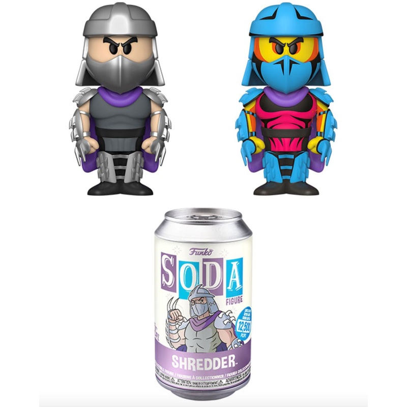 Funko Vinyl Soda TMNT Shredder with Possible Chase
