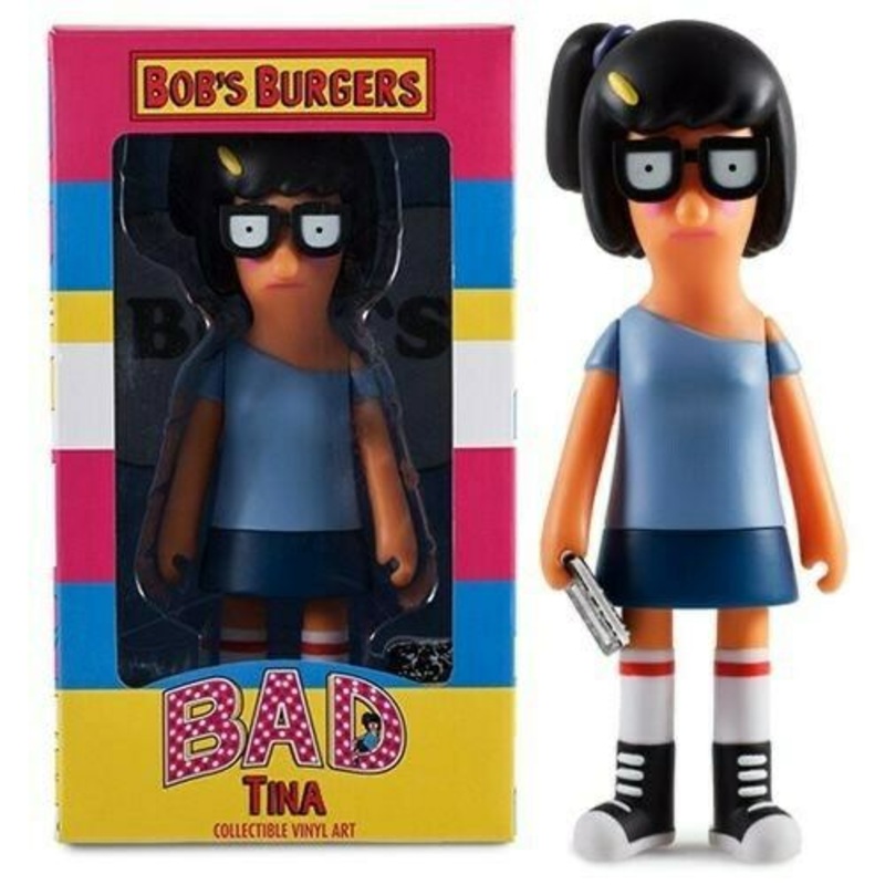 Kidrobot Bob’s Burgers Bad Tina (Blue) 7 Vinyl Art Figure