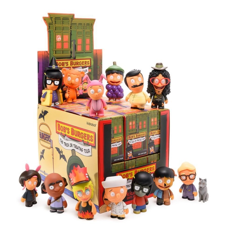 Kidrobot Bob’s Burgers Trick or Treating Tour Blind Box Mini Figure Series