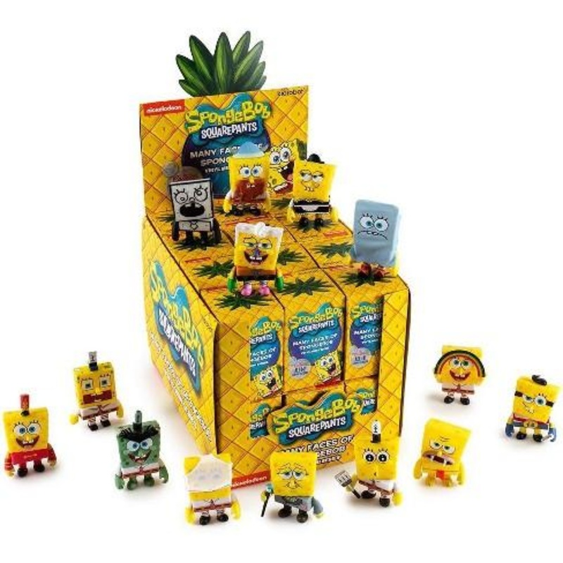 Many Faces of SpongeBob SquarePants Blind Box Mini Figure Series