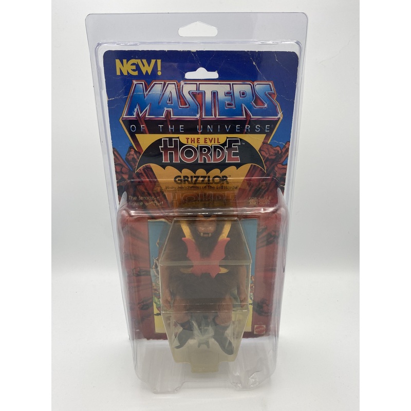 Masters of the Universe (MOTU) Grizzlor Vintage Action Figure w/ Protector