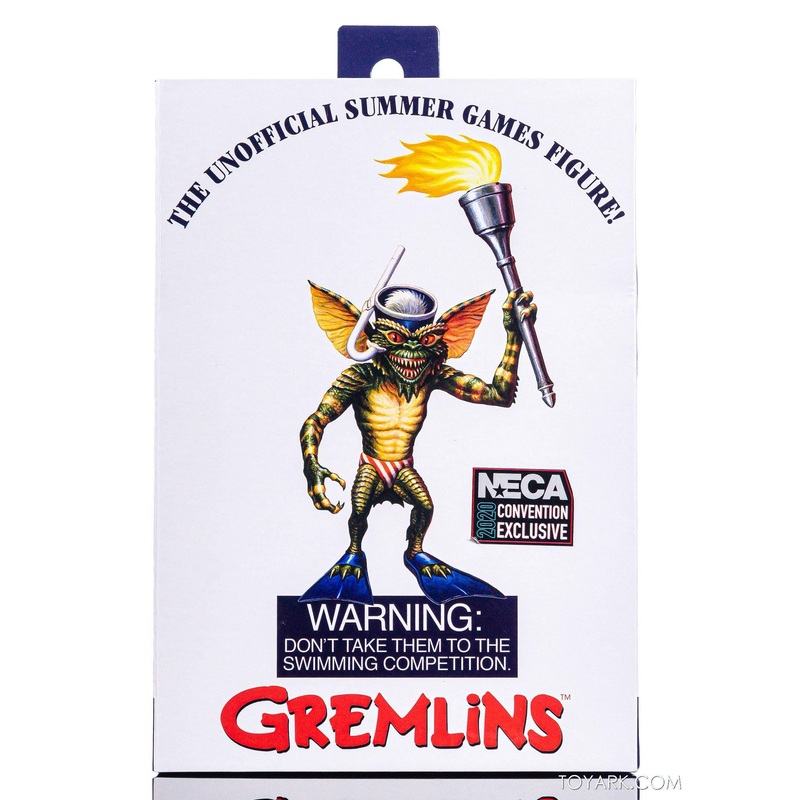 Neca Gremlins Stripe Unofficial Summer Olympic Games Exclusive 7 Ultimate Action Figure