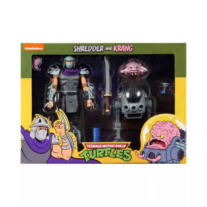 NECA Teenage Mutant Ninja Turtles (TMNT) Shredder and Krang 2-Pack