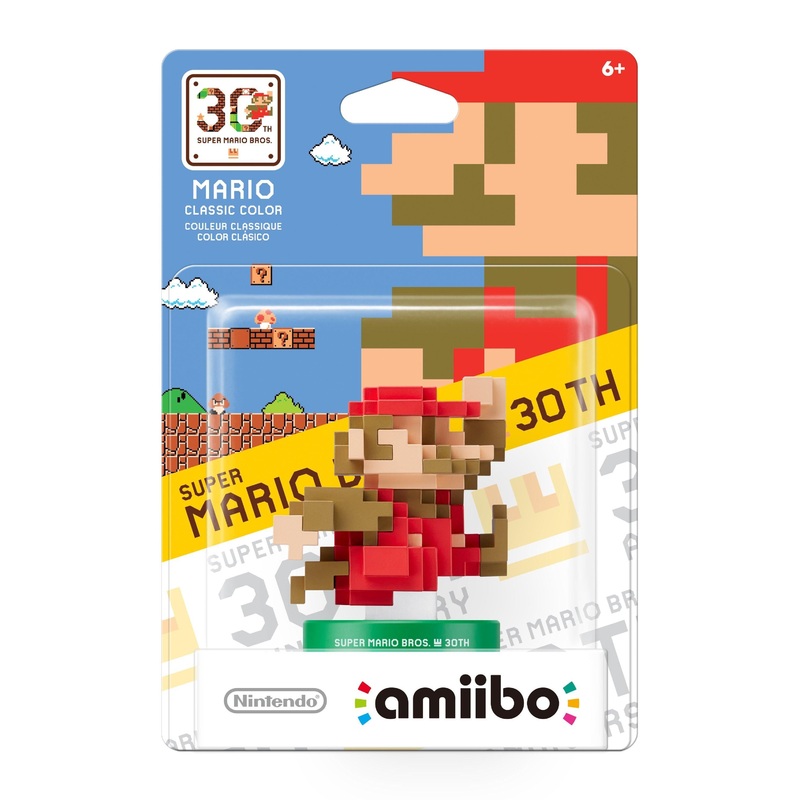 Nintendo Amiibo Super Mario Bros 8 Bit Mario (Classic Color) Figure