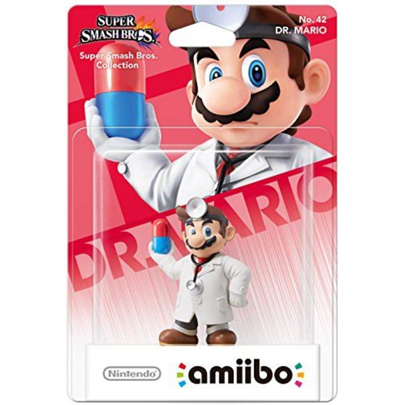 Nintendo Amiibo Super Smash Bros Dr. Mario Figure