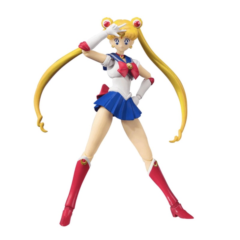 SH Figuarts Sailor Moon (Pretty Guardian) Animation Color Edition Action Figure Bandai Tamashii Nations