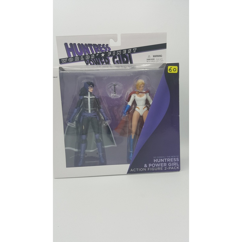DC Comics Collectibles The New 52 Worlds’ Finest Huntress and Power Girl Action Figure 2-pack