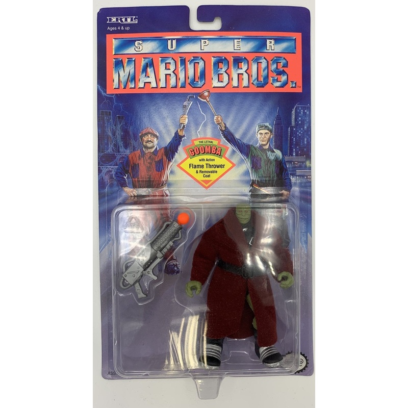ERTL Super Mario Bros Movie Gomba Vintage Action Figure