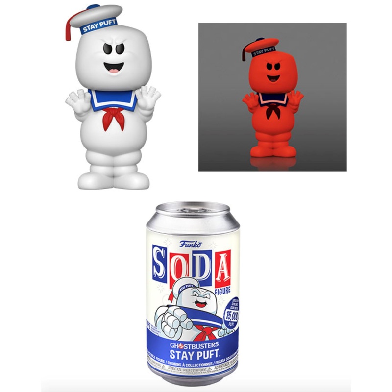Funko Vinyl Soda Ghostbusters Stay Puft Marshmallow Man with Chance of Chase